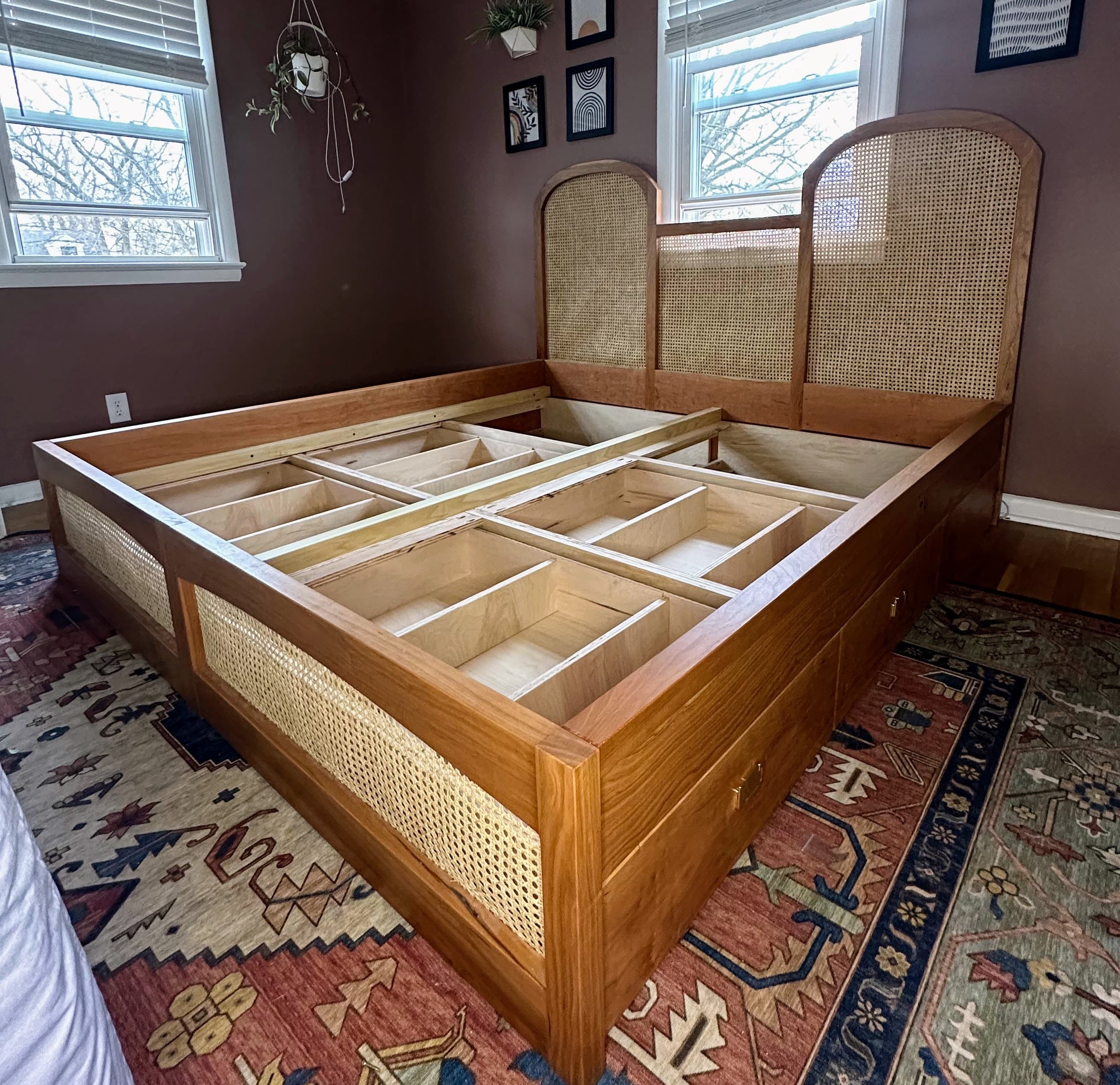 Cherry Bedframe – image 4