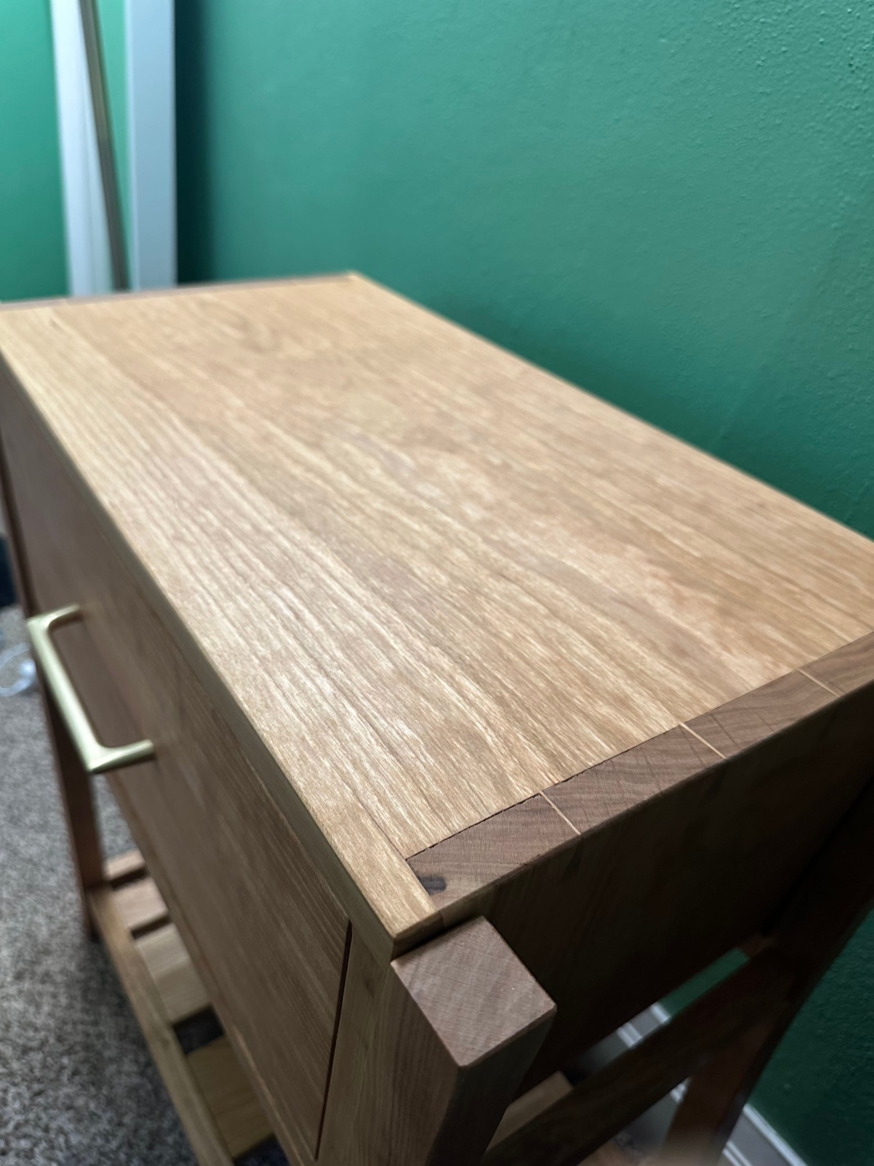 Modern Cherry End Table – image 5