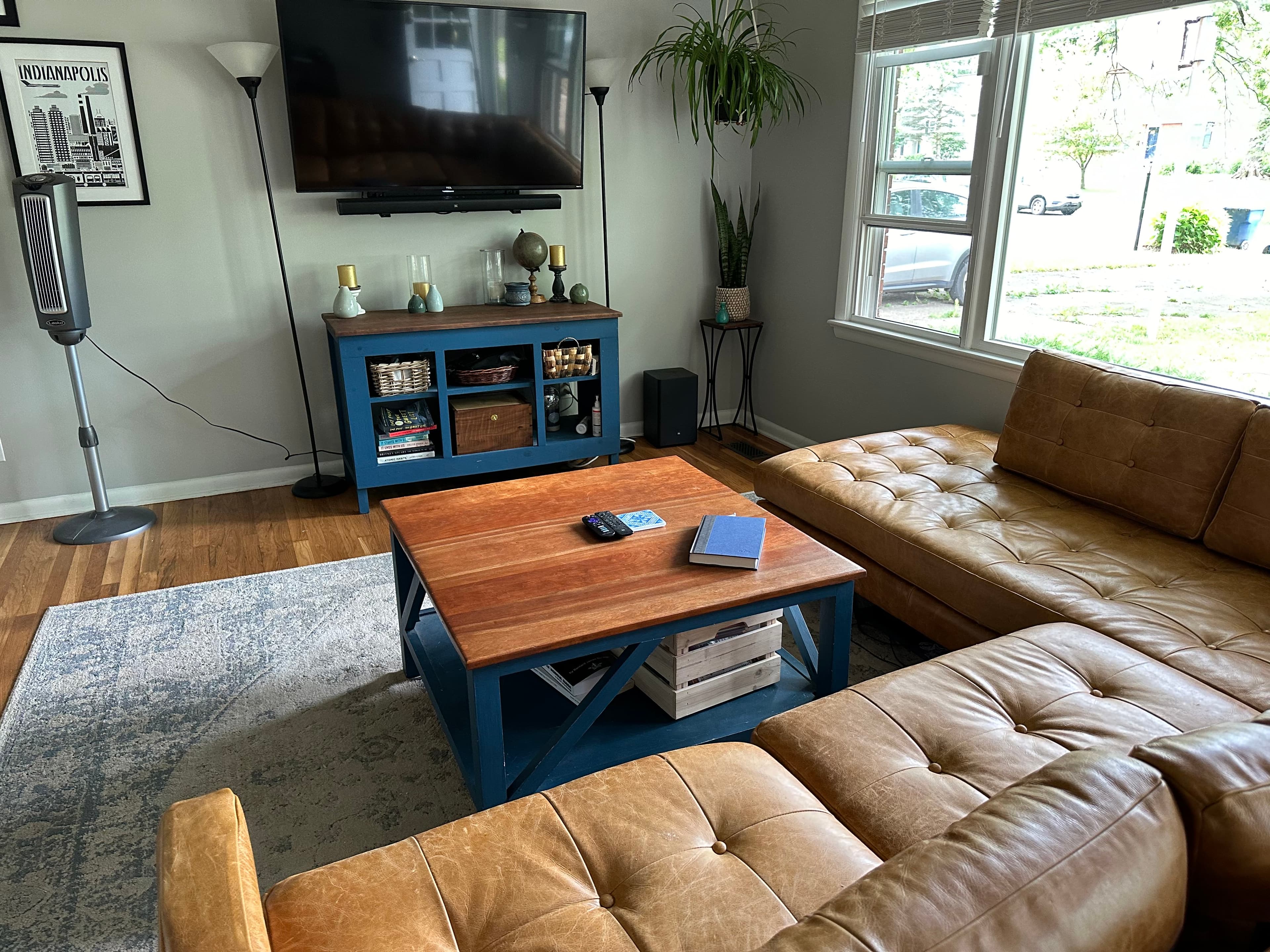 Coffee Table & Entertainment Stand Set – image 2